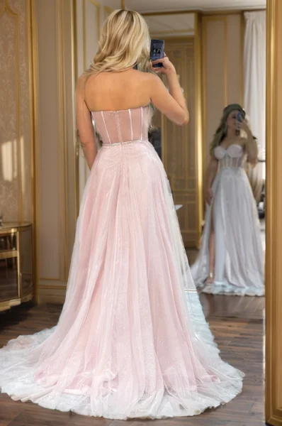 A-line Sweetheart Beading...