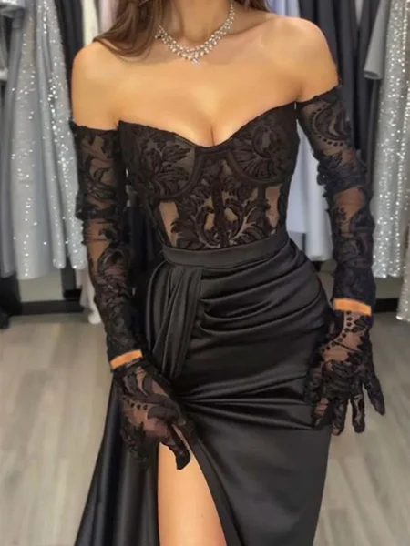 Sheath Sweetheart Long...