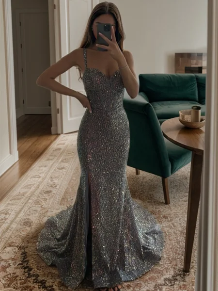 Sheath/Column Straps Court...