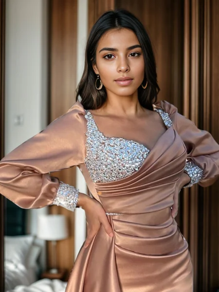 Sheath Sweetheart Long...