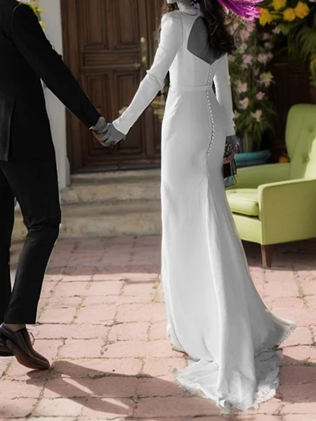 Sheath Square Long Sleeves...