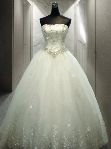 Ball Gown Strapless...