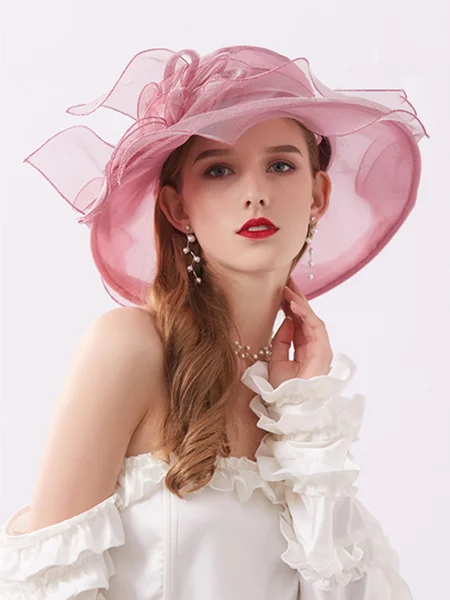 Ladies' Beautiful Silk Flower Kentucky Derby Hats/Tea Party Hats