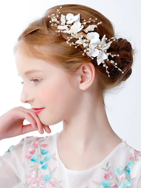 Exquisite Alloy With Imitation Pearl Combs & Barrettes