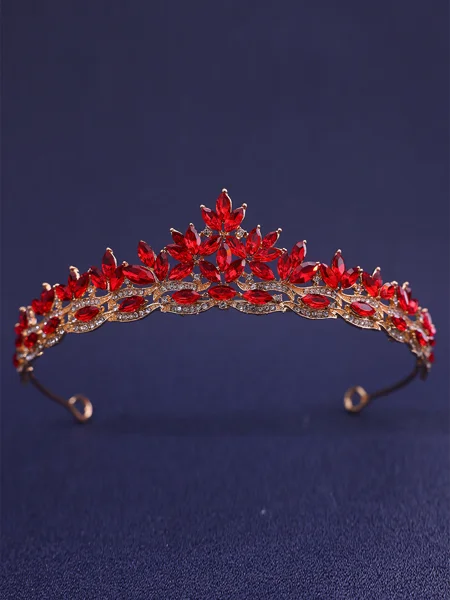 Luxurious Alloy Rhinestone...