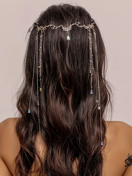Fancy Metal Crystal Headpieces