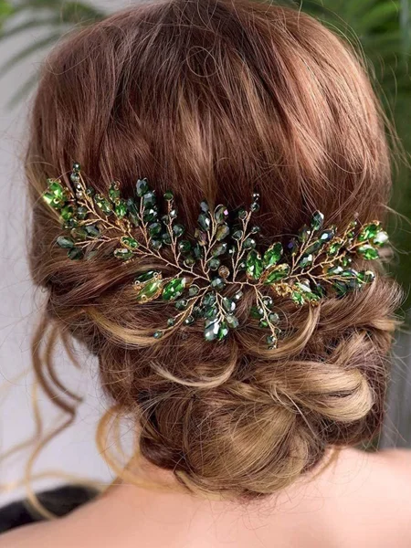 Simple Crystal Headpieces