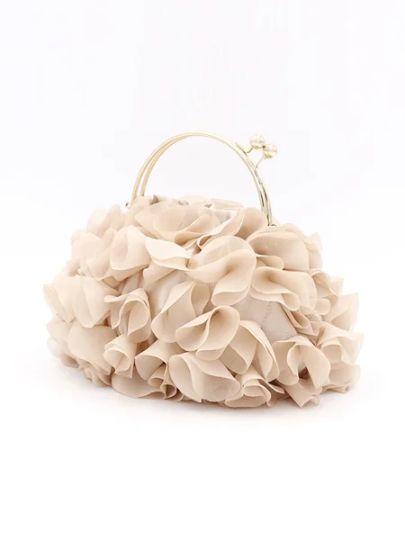 Pretty Satin With Ruffles...