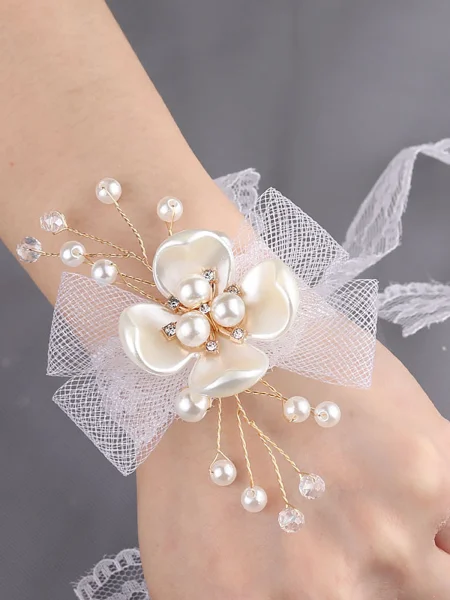 Delicate Alloy Wrist Corsage