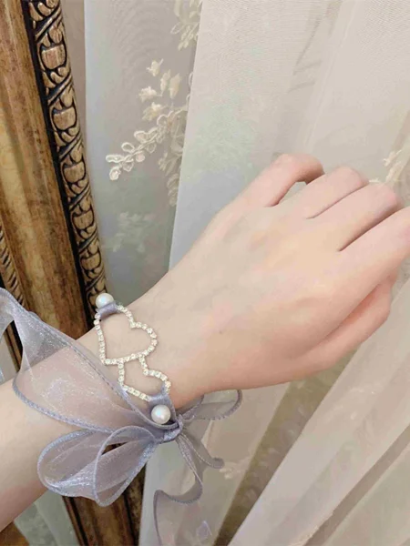 Pretty Satin Wrist Corsage
