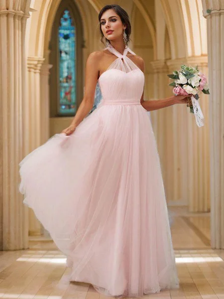 A-Line/Princess Tulle...
