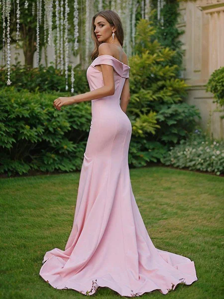 Sheath/Column Stretch Crepe...