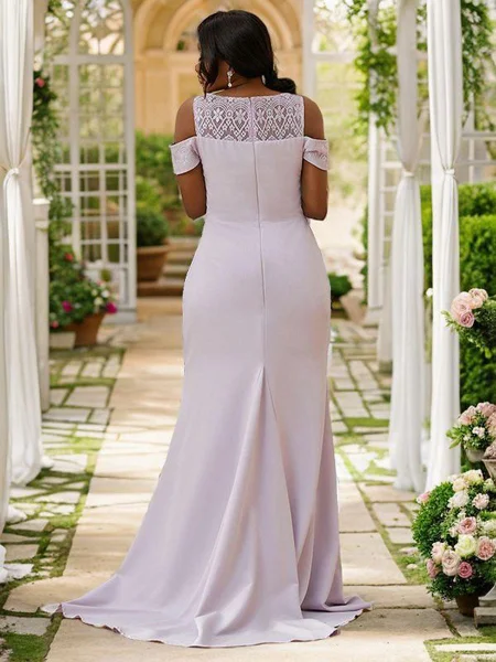 Sheath/Column Stretch Crepe...