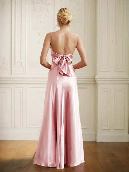 Sheath/Column Silk Like...