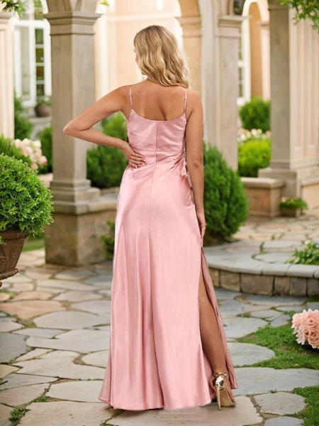 Sheath/Column Silk Like...