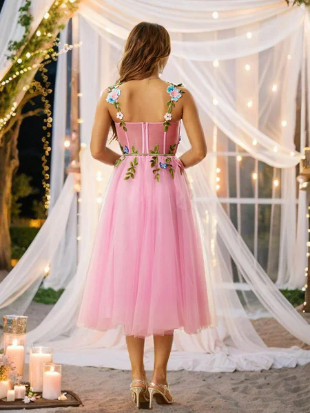 A-Line/Princess Tulle...