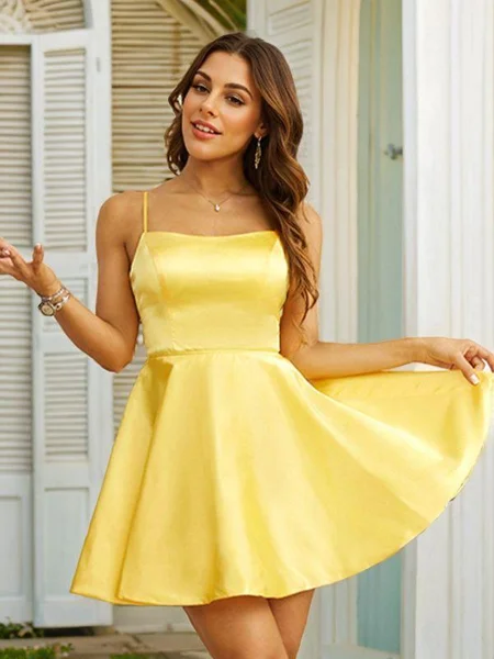 A-Line/Princess Silk like...