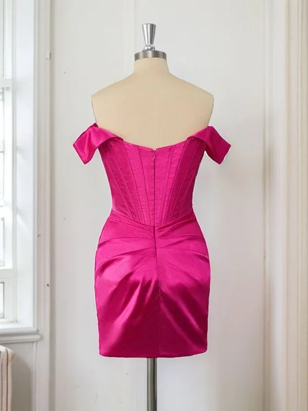 Sheath/Column Silk Like...