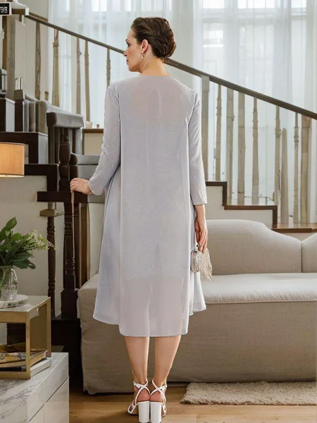 Sheath/Column Chiffon...