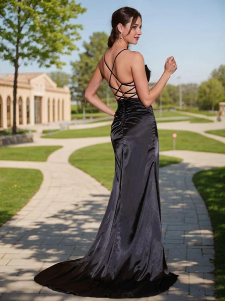 Sheath Spaghetti Straps...