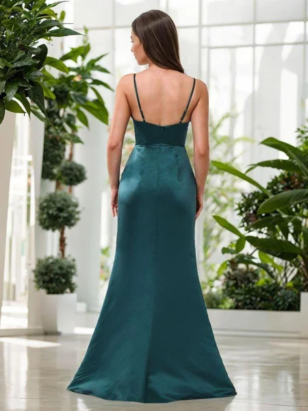 Sheath Spaghetti Straps...