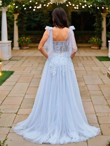 A-Line/Princess Tulle...