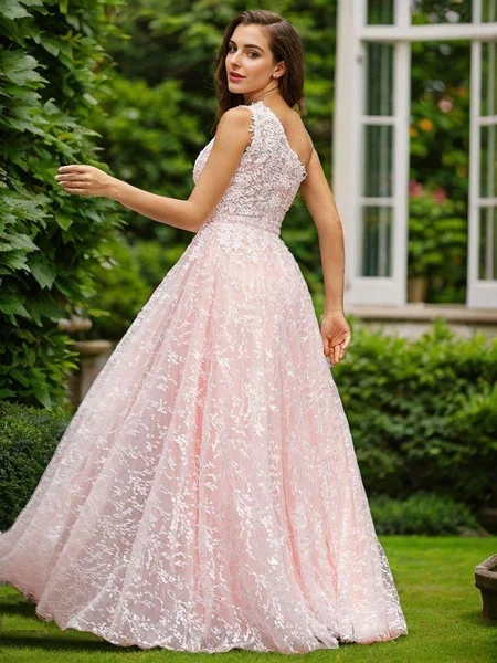 A-Line/Princess Lace...