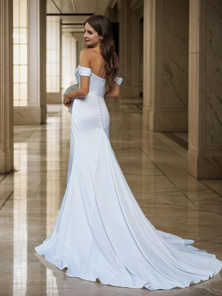 Sheath Off-the-Shoulder...