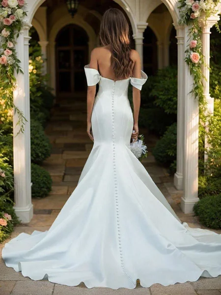 Mermaid Off-the-Shoulder...