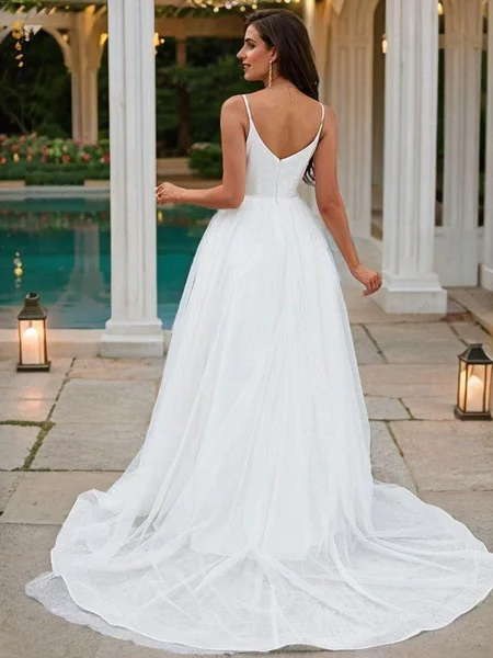 A-Line/Princess Ruffles...