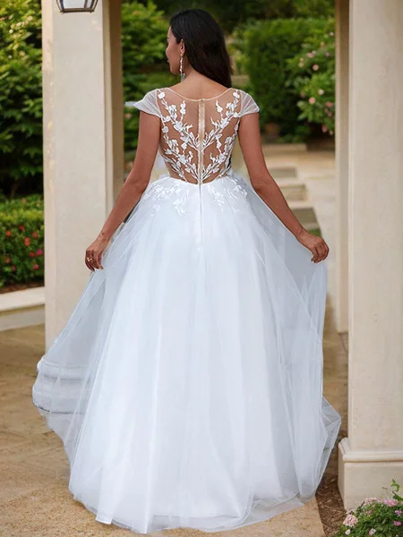 A-Line/Princess Lace...