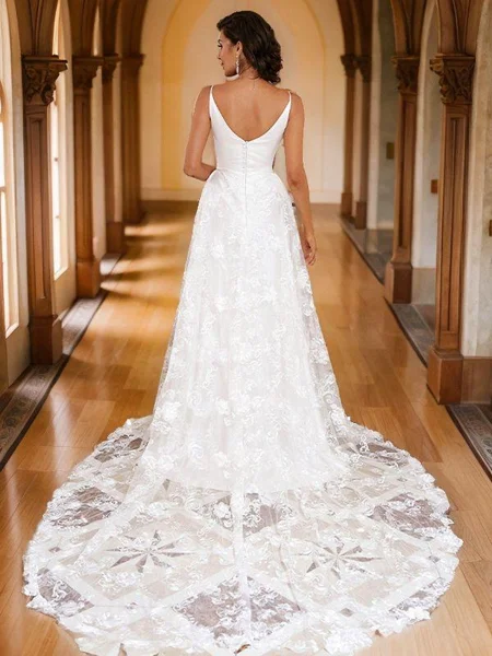 A-Line/Princess Lace...