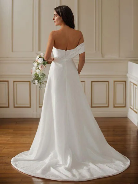 A-Line/Princess Ruched...