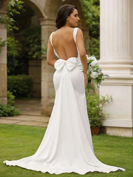 Sheath/Column Stretch Crepe...