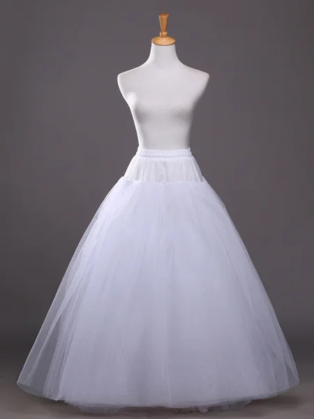 Tulle Ball Gown 4 Tier Floor-Length Wedding Petticoats