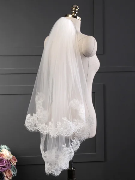 Charming Tulle With Lace...