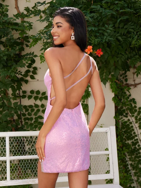 Sheath One-Shoulder...