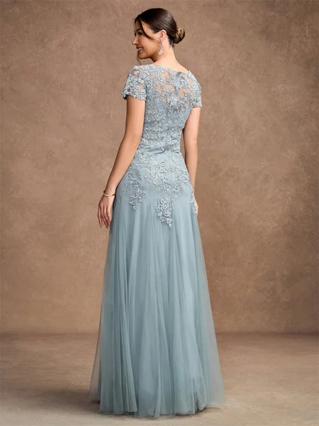 A-Line/Princess Tulle Lace...