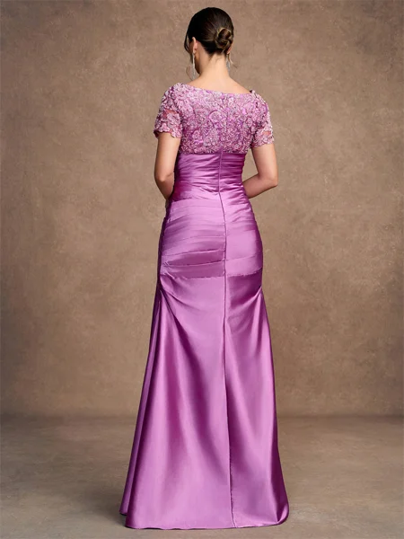 Sheath/Column Silk Like...