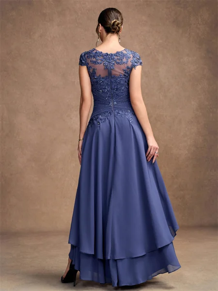 A-Line/Princess Chiffon...