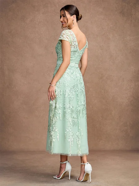 A-Line/Princess Tulle Lace...
