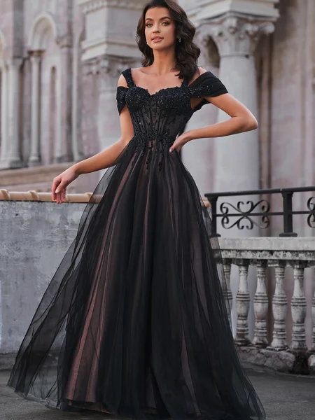 A-line Cold Shoulder...