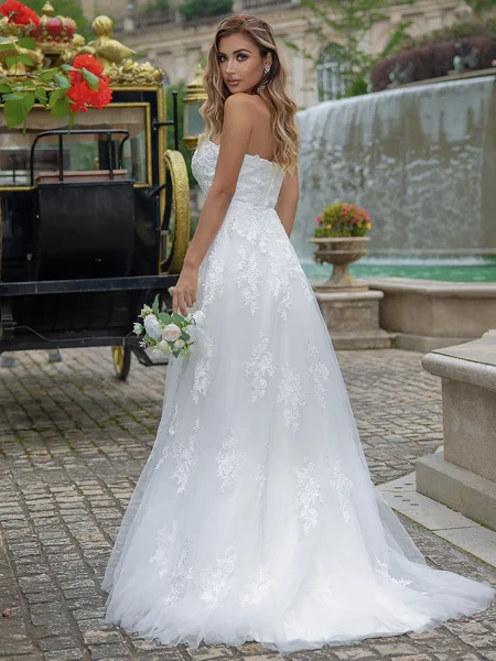 A-line/Princess Lace...