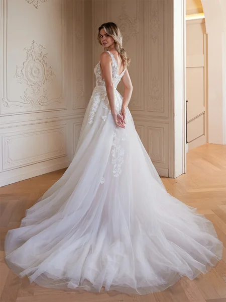 A-Line/Princess Tulle...