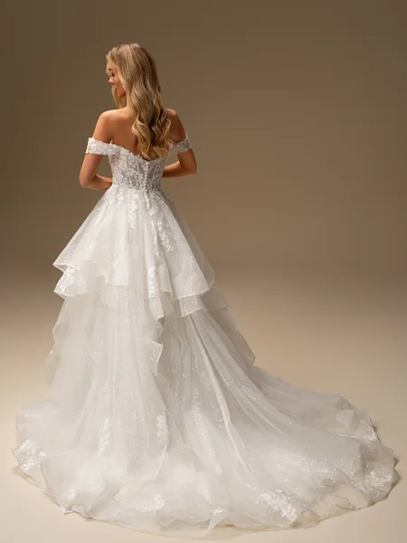 A-line Off-the-Shoulder...