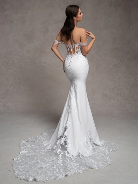 Sheath Off-the-Shoulder...