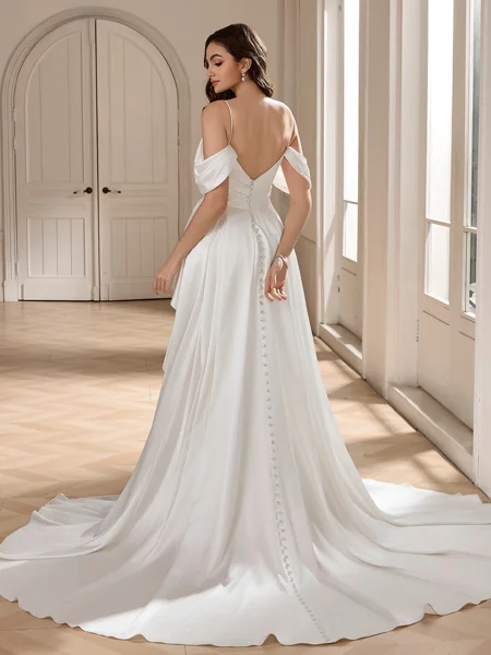 A-line Cold Shoulder...