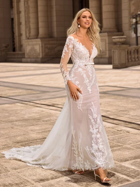 Sheath/Column Tulle Scoop...