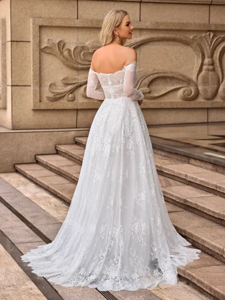 A-line/Princess Lace...