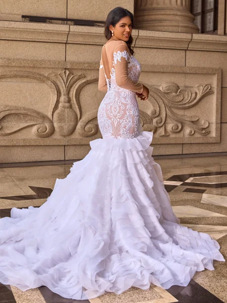 Trumpet/Mermaid Organza...